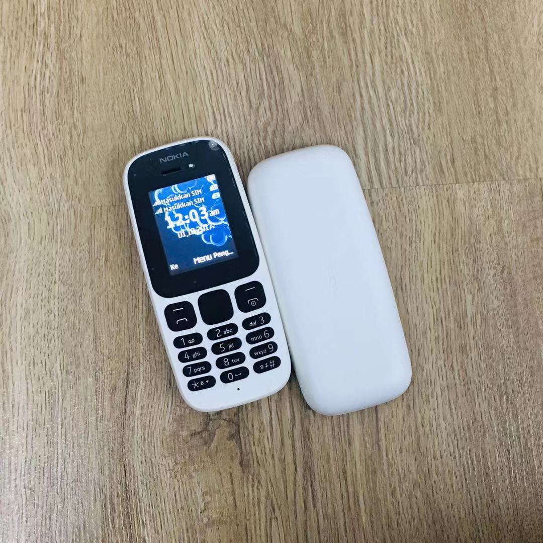 (WHITE)NOKIA 105 DS(2017) 95% NEW IMPORT REFURBISHED(Ready Stock)